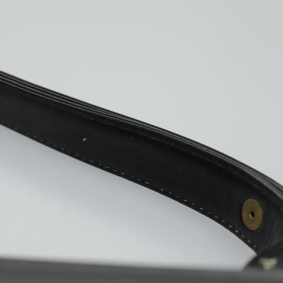 CELINE Shoulder Bag Leather Black Gold - Picture 8 of 13